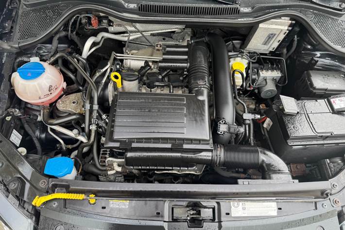 Sort VW Polo fra 2017