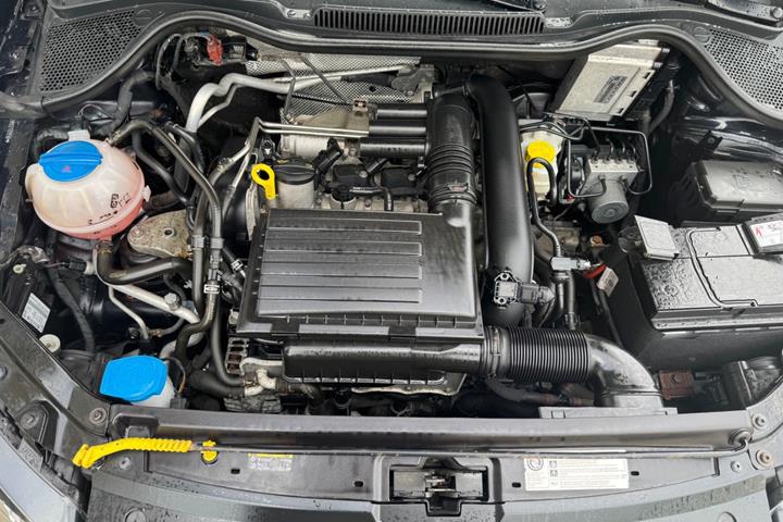 Sort VW Polo fra 2017