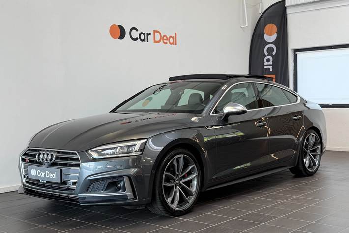 Sort Audi S5 fra 2017