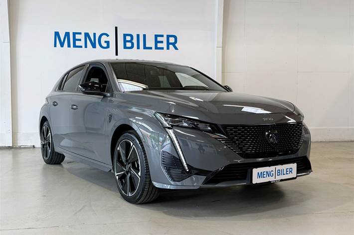 Grå Peugeot E-308 fra 2024