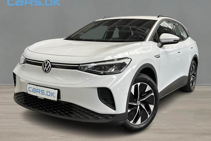 Hvid VW ID.4 fra 2022 set udefra