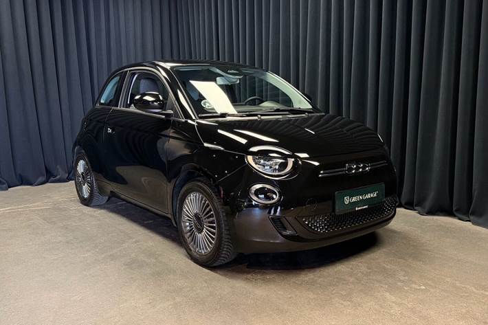 Sort Fiat 500e fra 2022