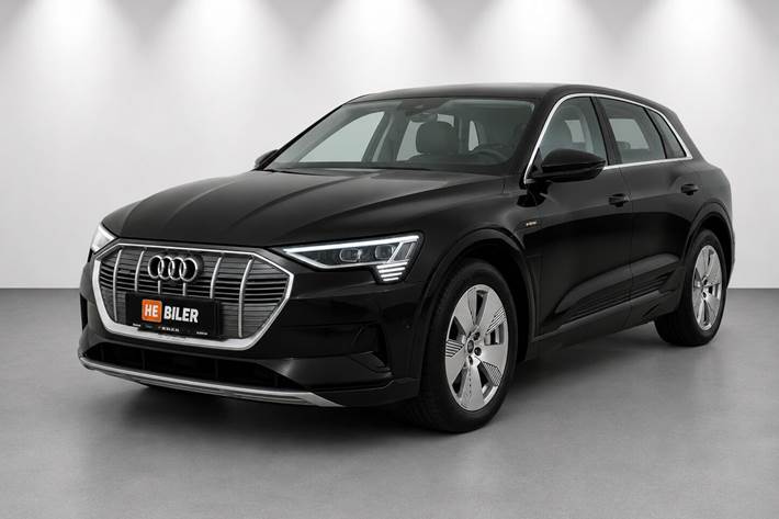Sort Audi e-tron fra 2021