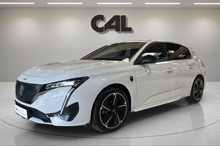 Hvid Peugeot E-308 fra 2024