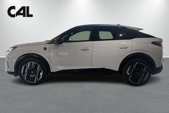 Hvid Peugeot e-3008 fra 2025