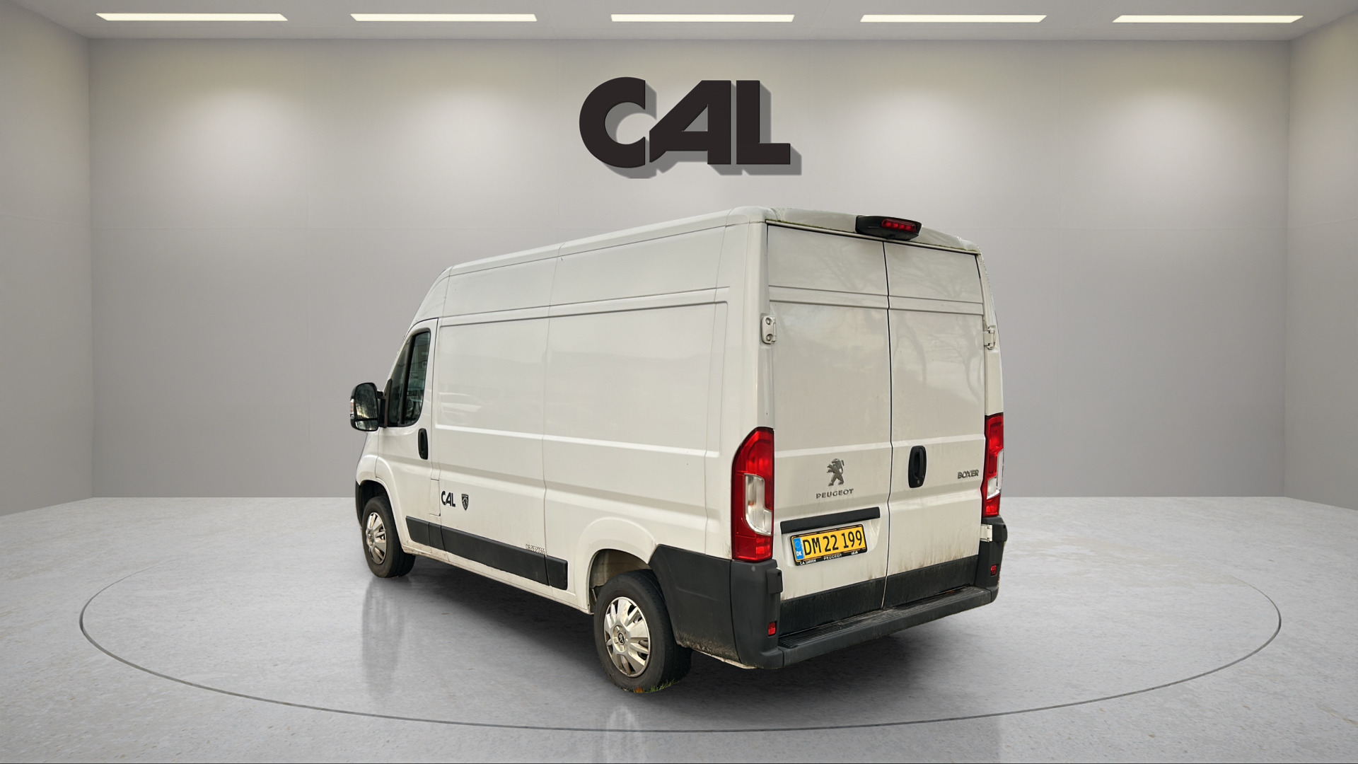 Hvid Peugeot Boxer fra 2022