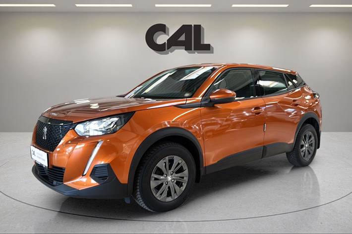 Orange Peugeot 2008 fra 2021