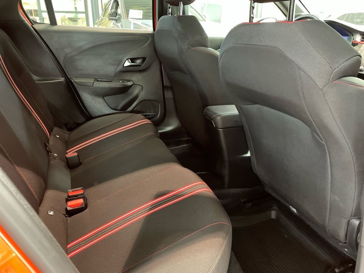 Orange Opel Corsa-e fra 2021