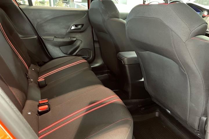 Orange Opel Corsa-e fra 2021