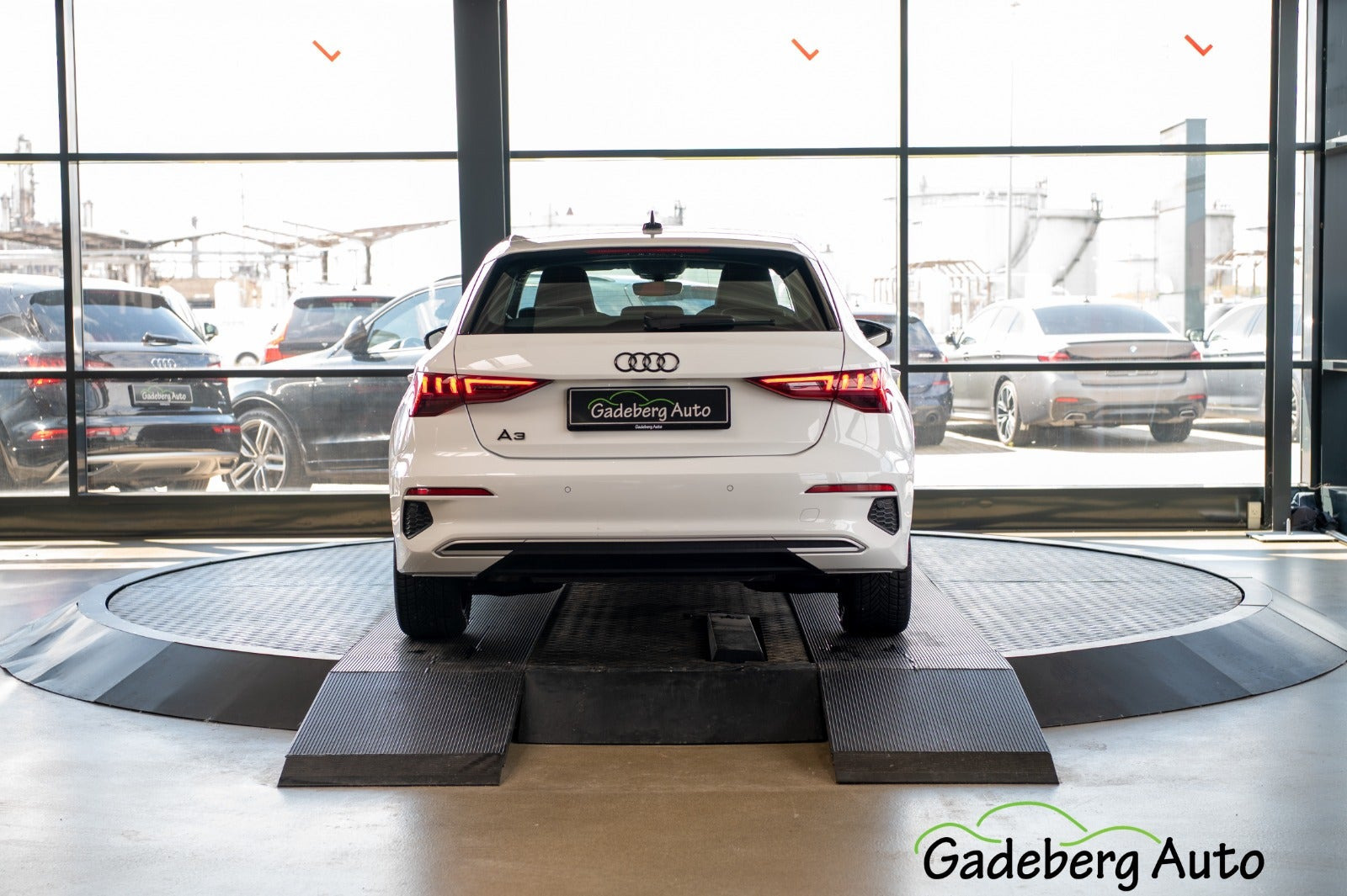Hvid Audi A3 fra 2021