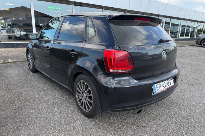 Sort VW Polo fra 2010