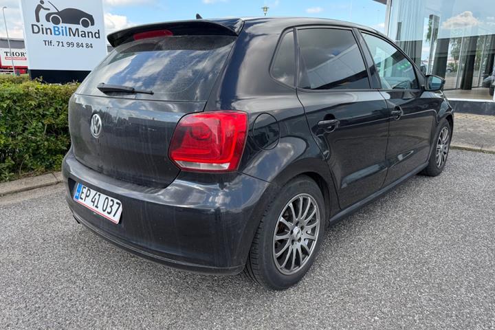 Sort VW Polo fra 2010