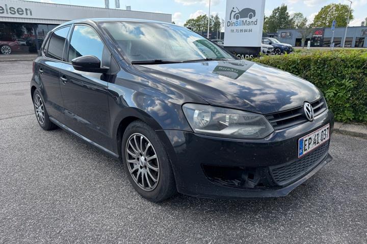 Sort VW Polo fra 2010