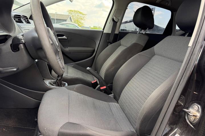 Sort VW Polo fra 2010
