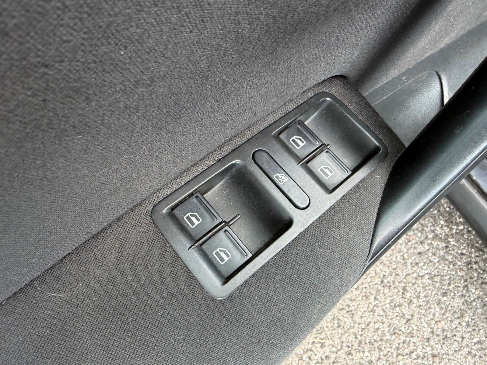 Sort VW Polo fra 2010