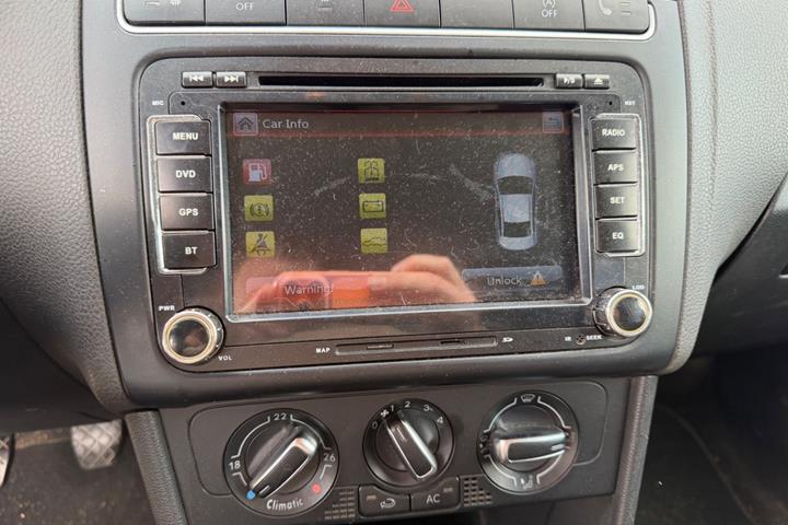 Sort VW Polo fra 2010