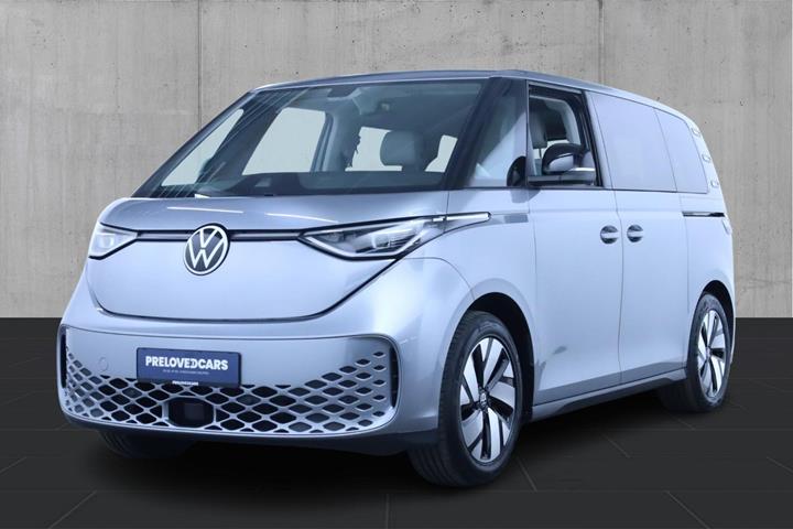 Grå VW ID.Buzz fra 2022 set udefra