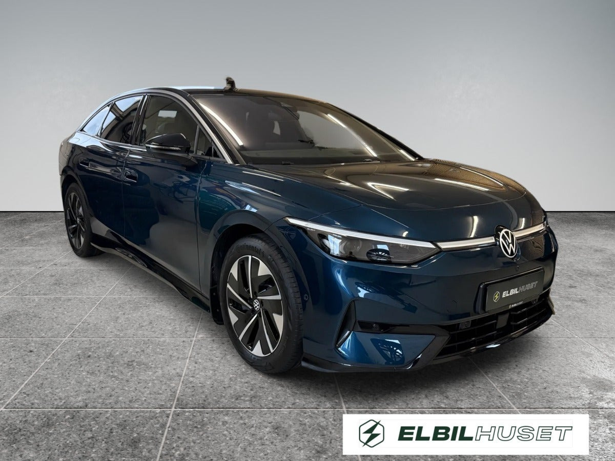 Blå VW ID.7 fra 2024