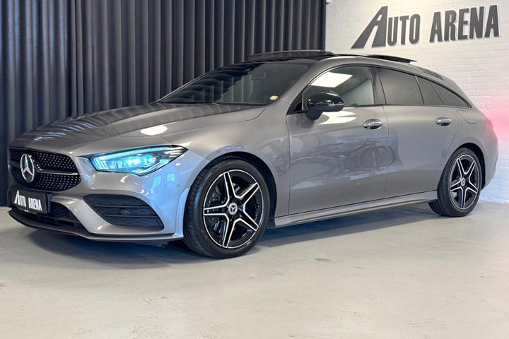 Grå Mercedes CLA220 d fra 2020