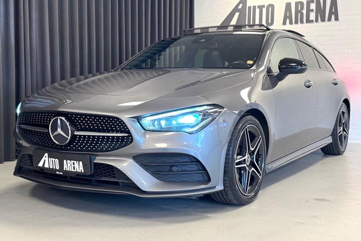Grå Mercedes CLA220 d fra 2020