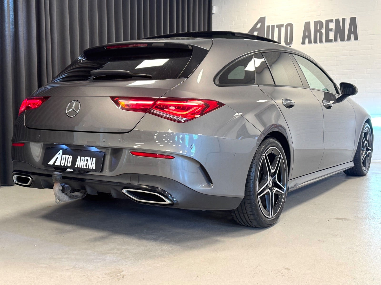 Grå Mercedes CLA220 d fra 2020