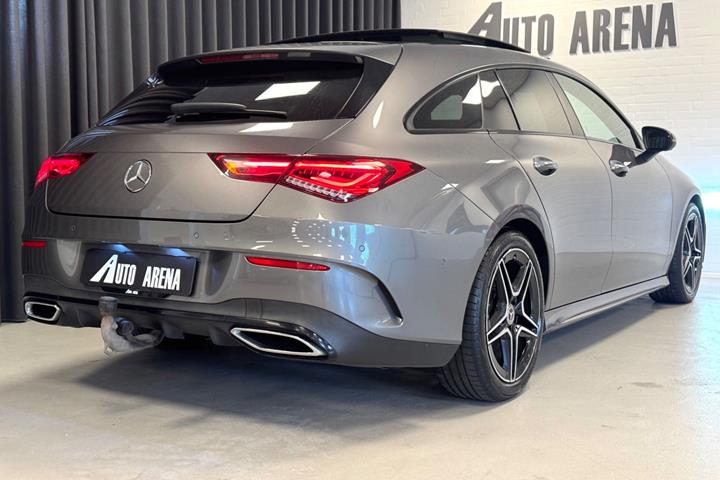 Grå Mercedes CLA220 d fra 2020