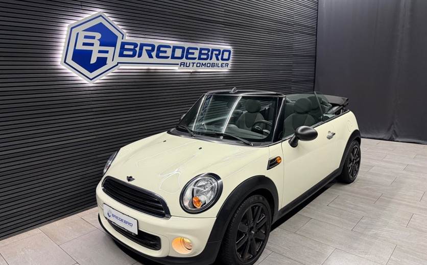 Mini One 1,6 Cabriolet aut.