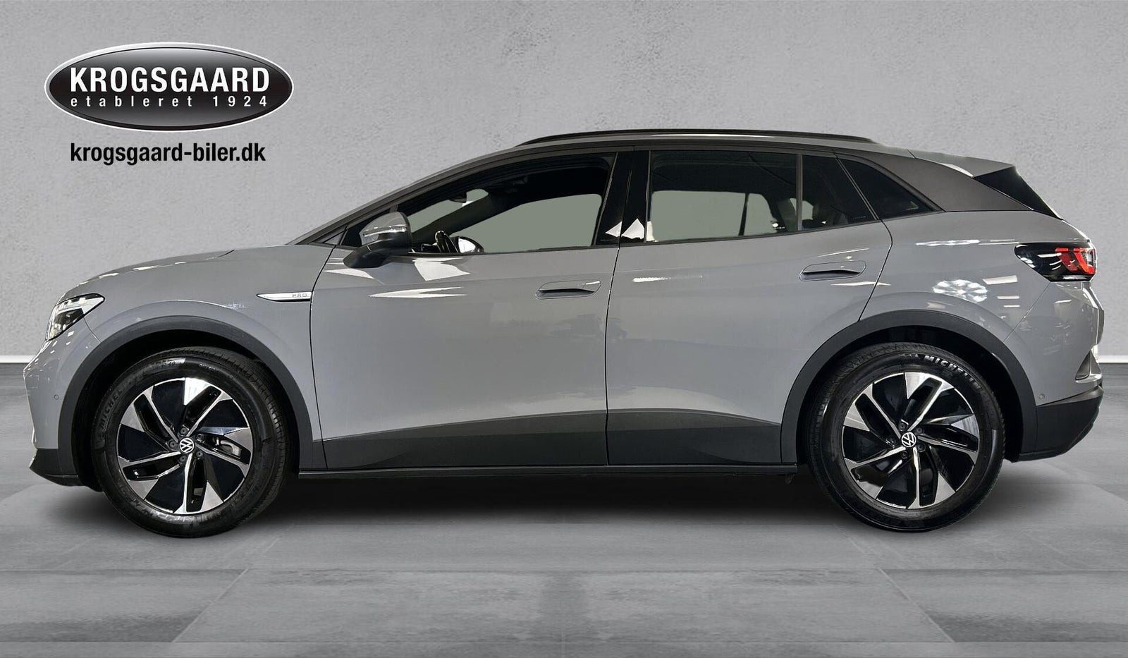 Grå VW ID.4 fra 2023
