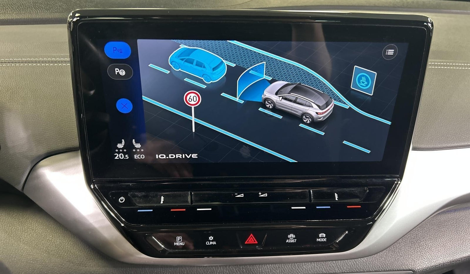 Grå VW ID.4 fra 2023