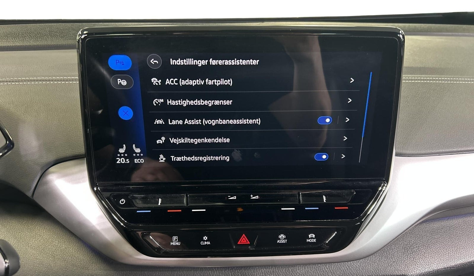 Grå VW ID.4 fra 2023