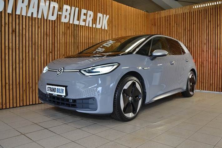 Grå VW ID.3 fra 2021