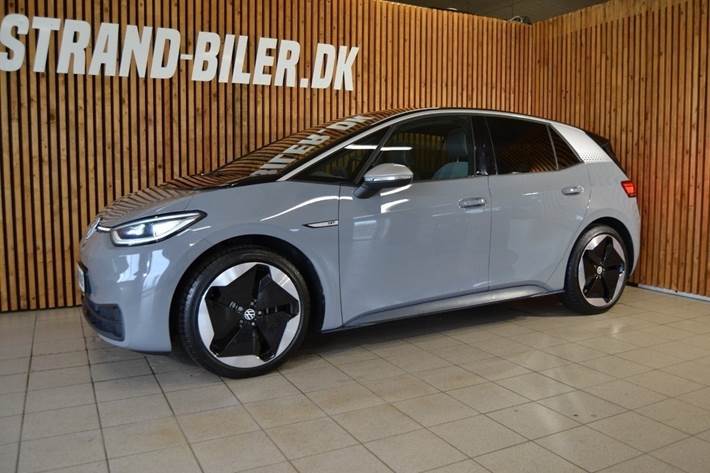 Grå VW ID.3 fra 2021