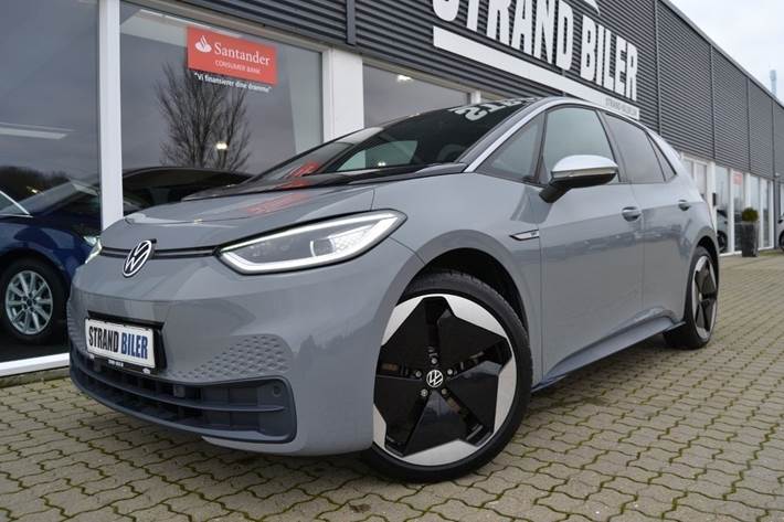 Grå VW ID.3 fra 2021