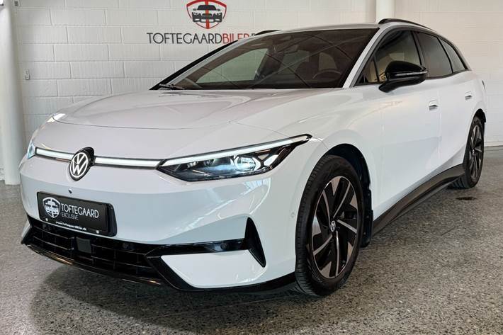 Hvid VW ID.7 fra 2024