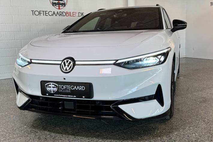 Hvid VW ID.7 fra 2024