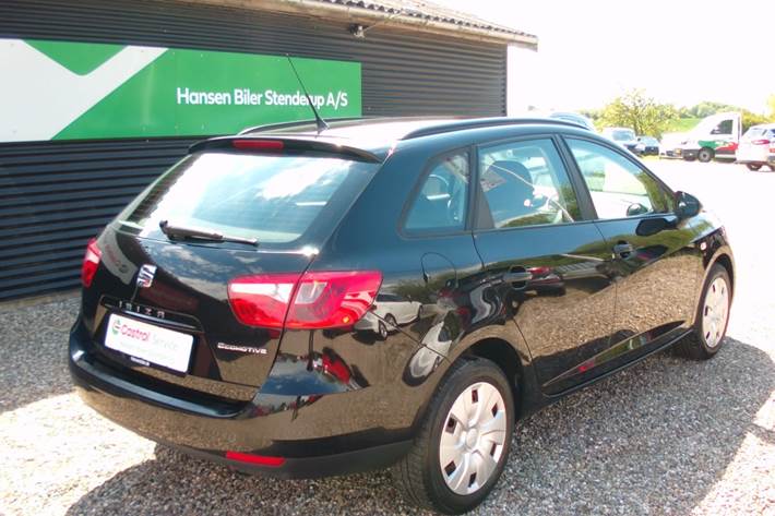 Sort Seat Ibiza fra 2016
