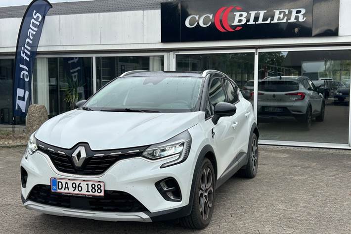 Hvid Renault Captur fra 2021