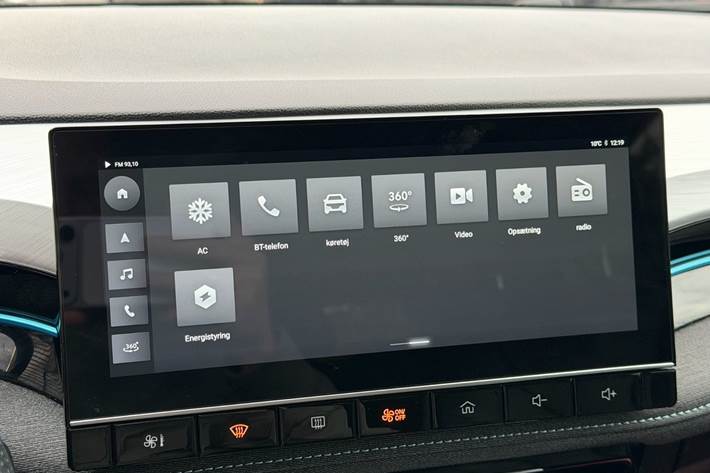 Sort MG MG5 fra 2022