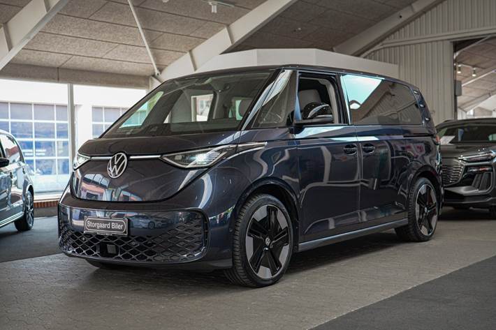 Blå VW ID.Buzz fra 2023