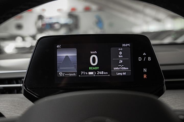Blå VW ID.Buzz fra 2023