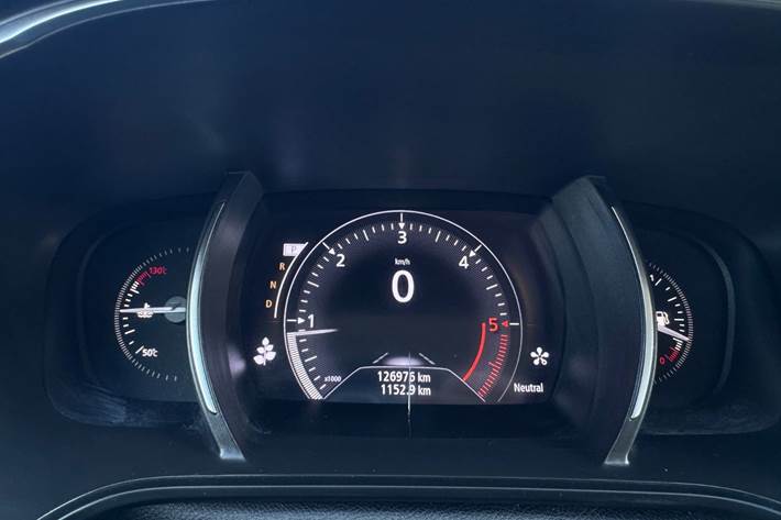 Blå Renault Megane IV fra 2018