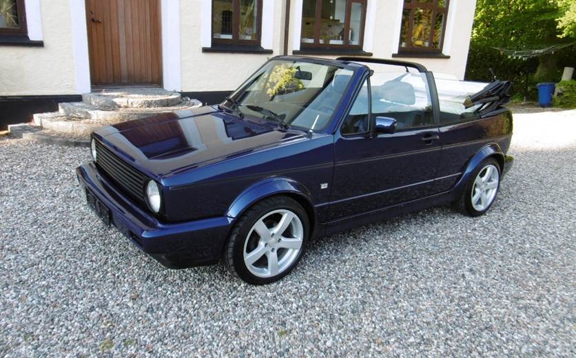 VW Golf III 1,8 Cabriolet Quartett