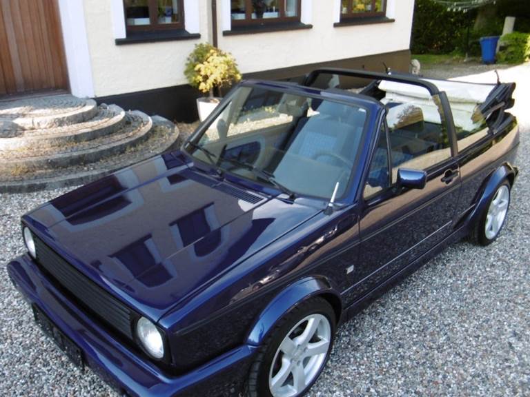 VW Golf III 1,8 Cabriolet Quartett