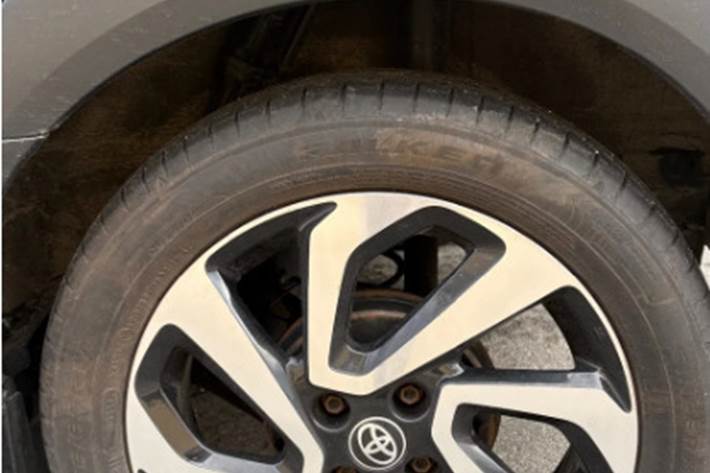 Grøn Toyota Aygo X fra 2023