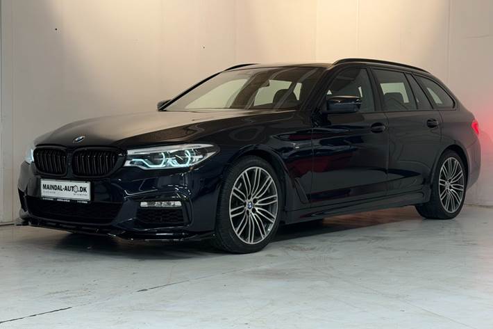 Sort BMW 520d fra 2018