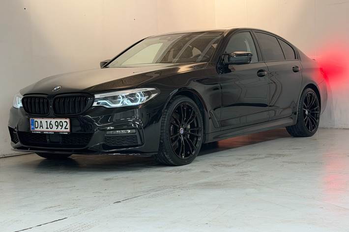 Sort BMW 530d fra 2017
