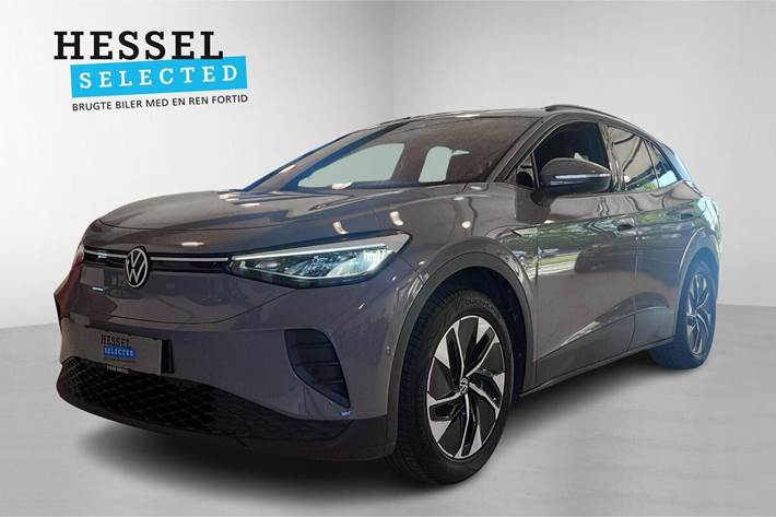 Grå VW ID.4 fra 2022 set udefra