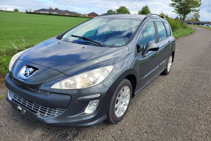 Sort Peugeot 308 fra 2010