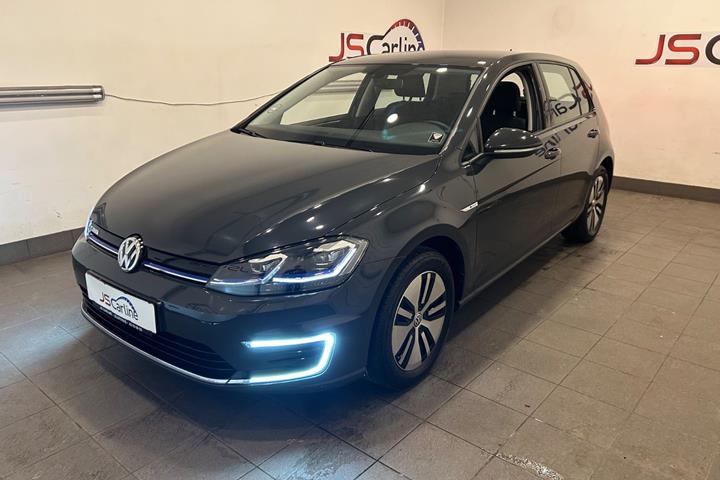 Grå VW e-Golf VII fra 2020