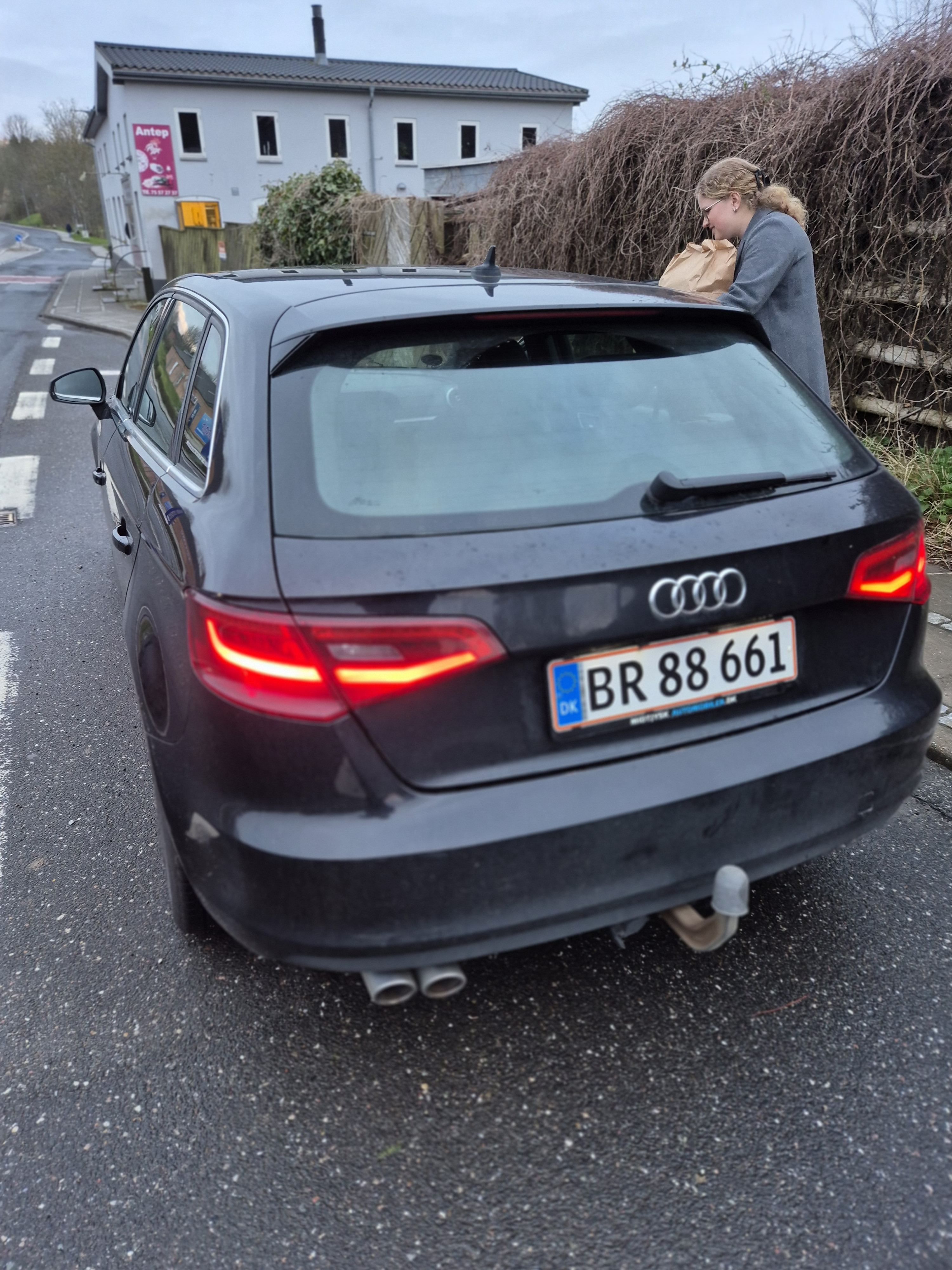 Sort Audi A3 Sportback fra 2013